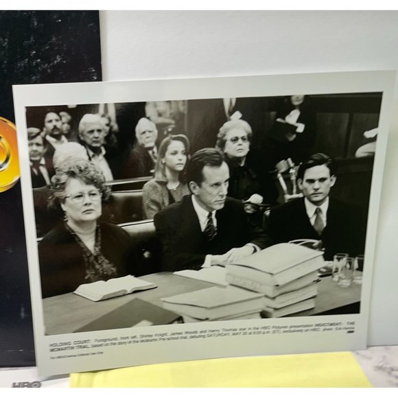 HBO Movie Press Kit Indictment The McMartin Trial 1995 James Woods Photo Slides - Picture 5 of 9